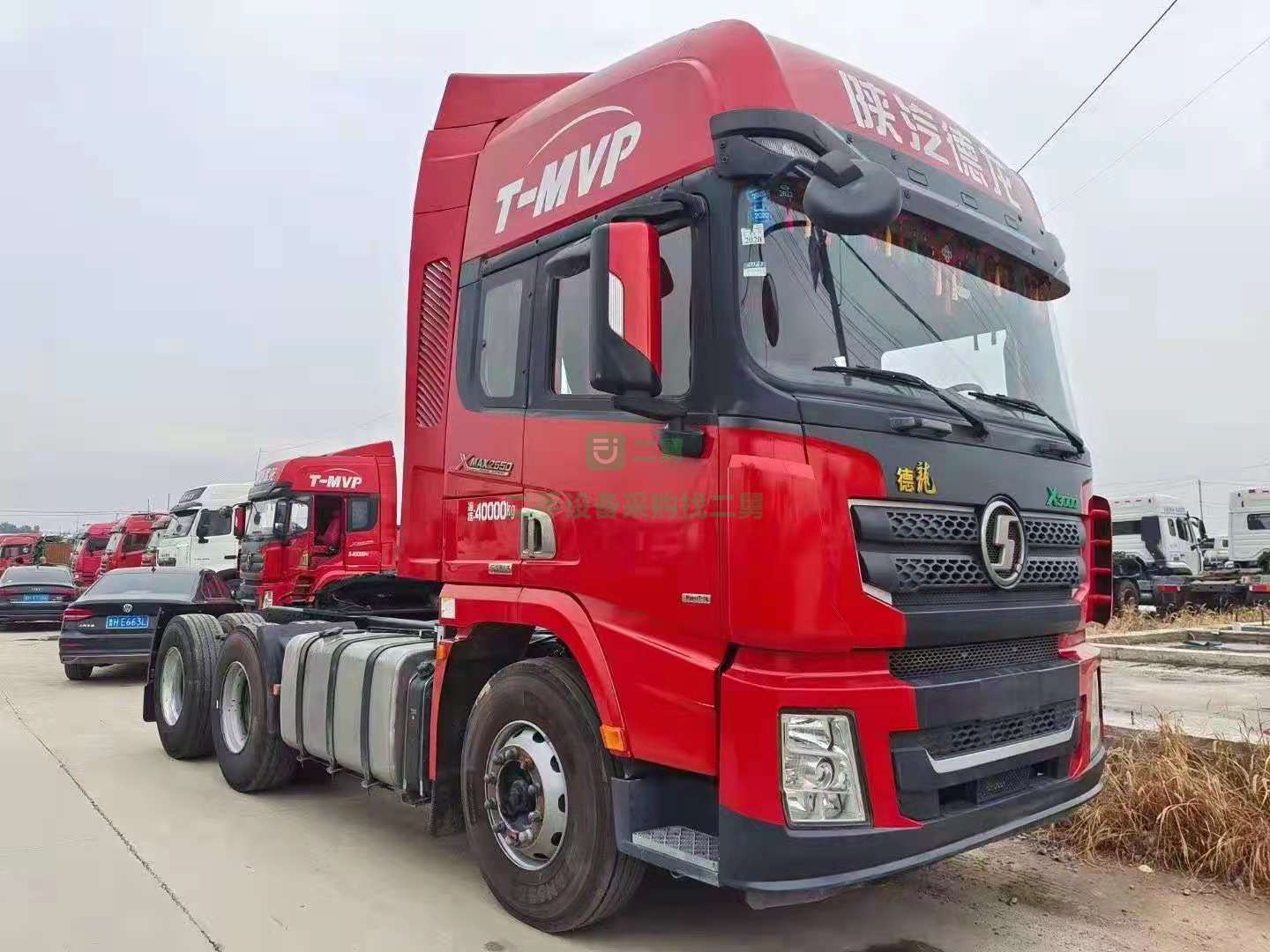 出售牽引車2019年7月德龍X3000MAX二代，550馬力濰柴發動機，帶審車強險1整年