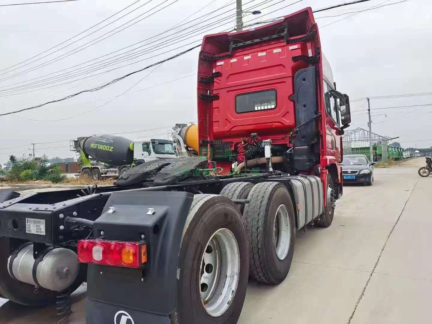 出售牽引車2019年7月德龍X3000MAX二代，550馬力濰柴發動機，帶審車強險1整年