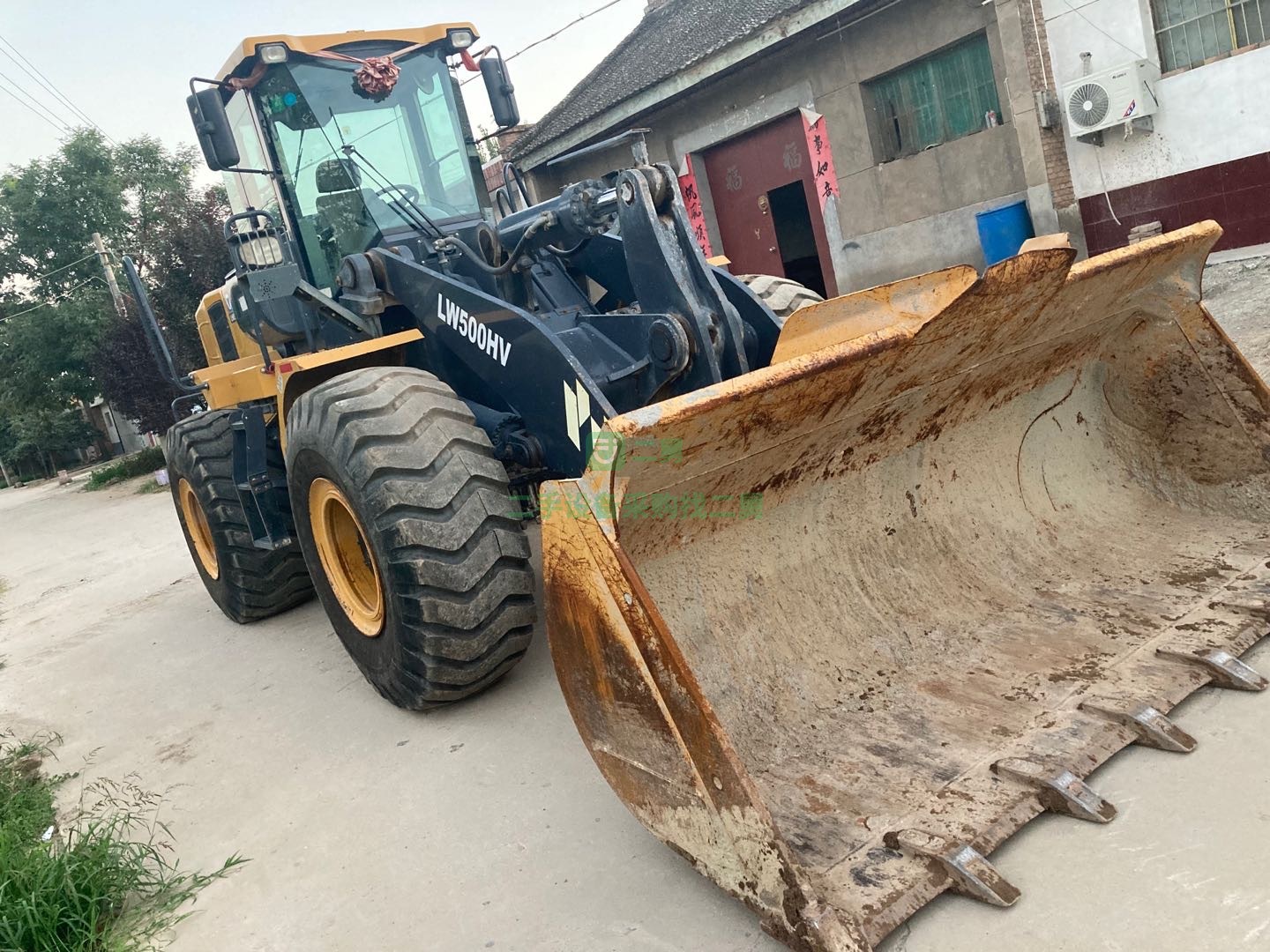 陜西出售二手的九成新的徐工500HV裝載機
