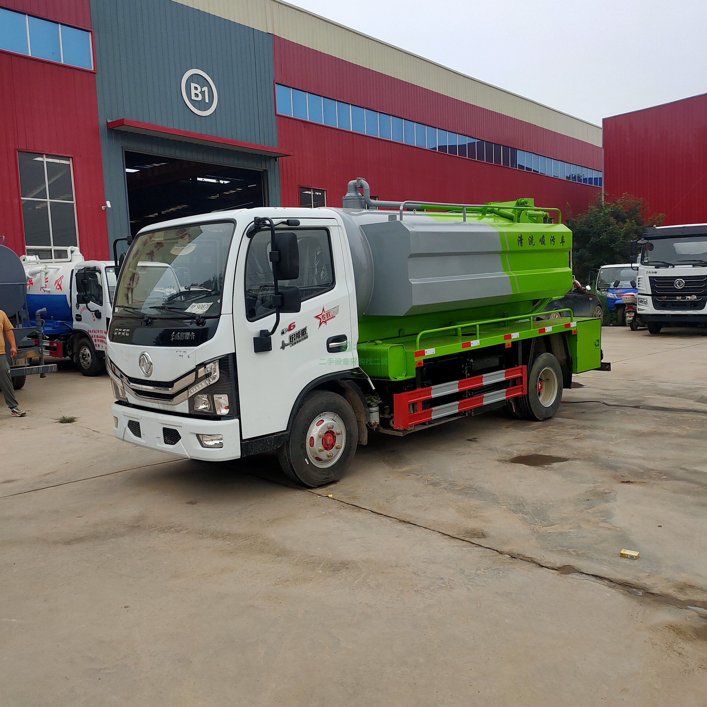 出售115馬力黃牌高壓清洗吸污車