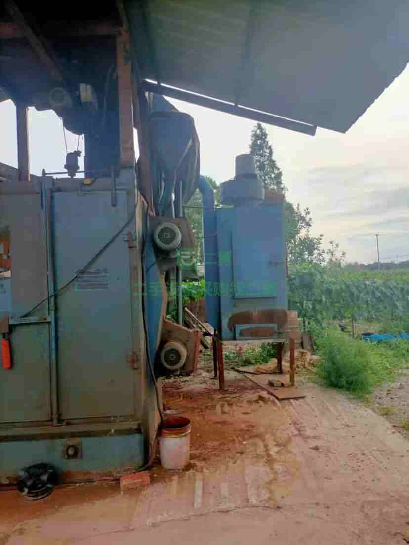 江蘇出售二手的376吊鉤拋丸機