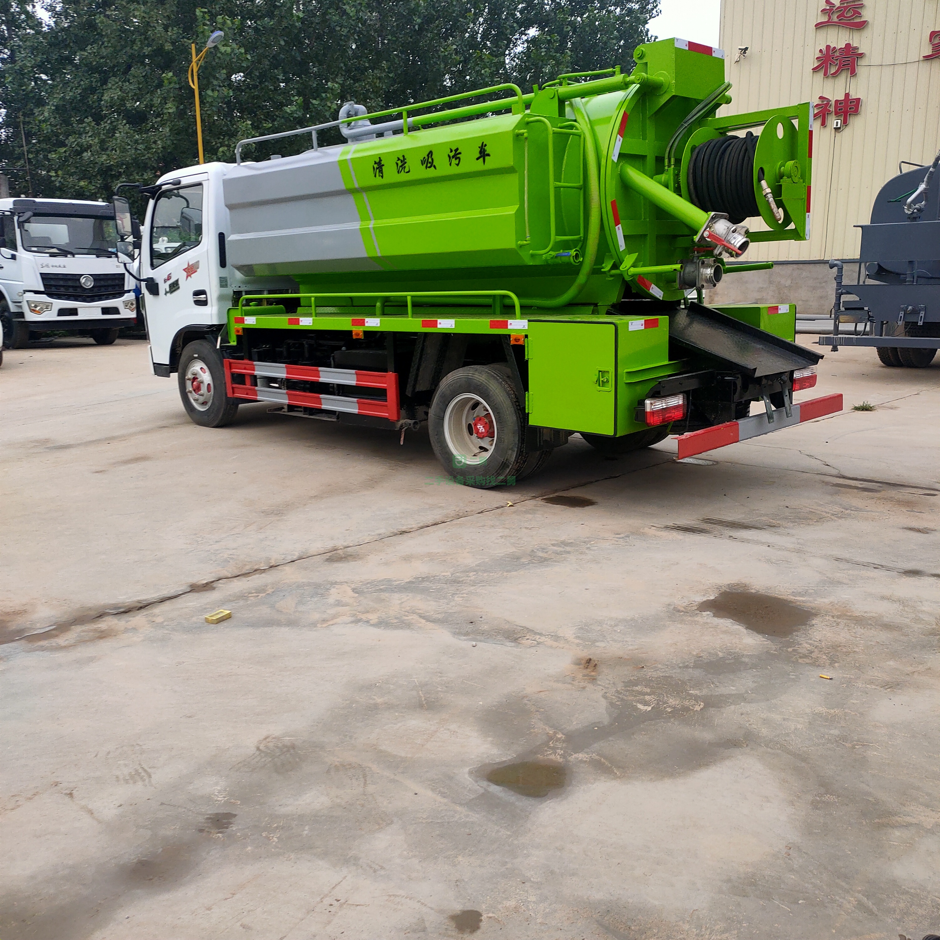 出售115馬力黃牌高壓清洗吸污車
