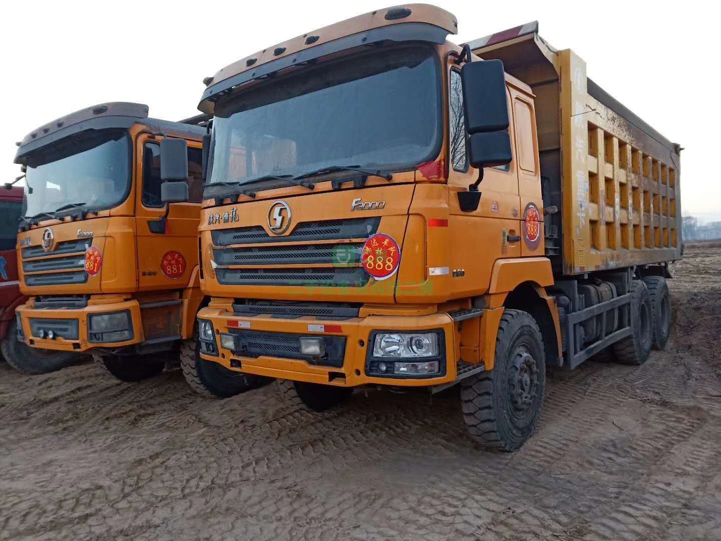 山西出售二手九成新的陜汽德龍F(tuán)3000自卸車