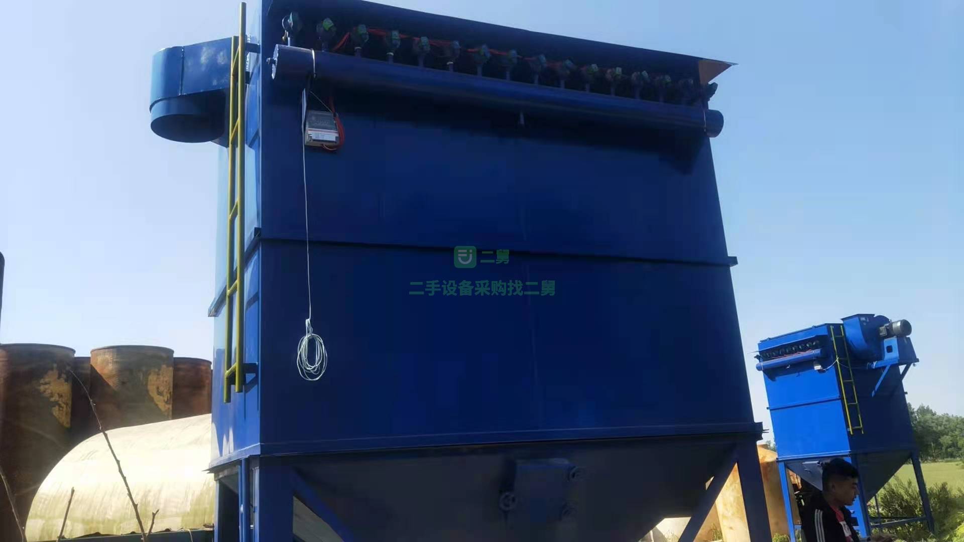 出售二手九成新的順博脈沖布袋除塵器