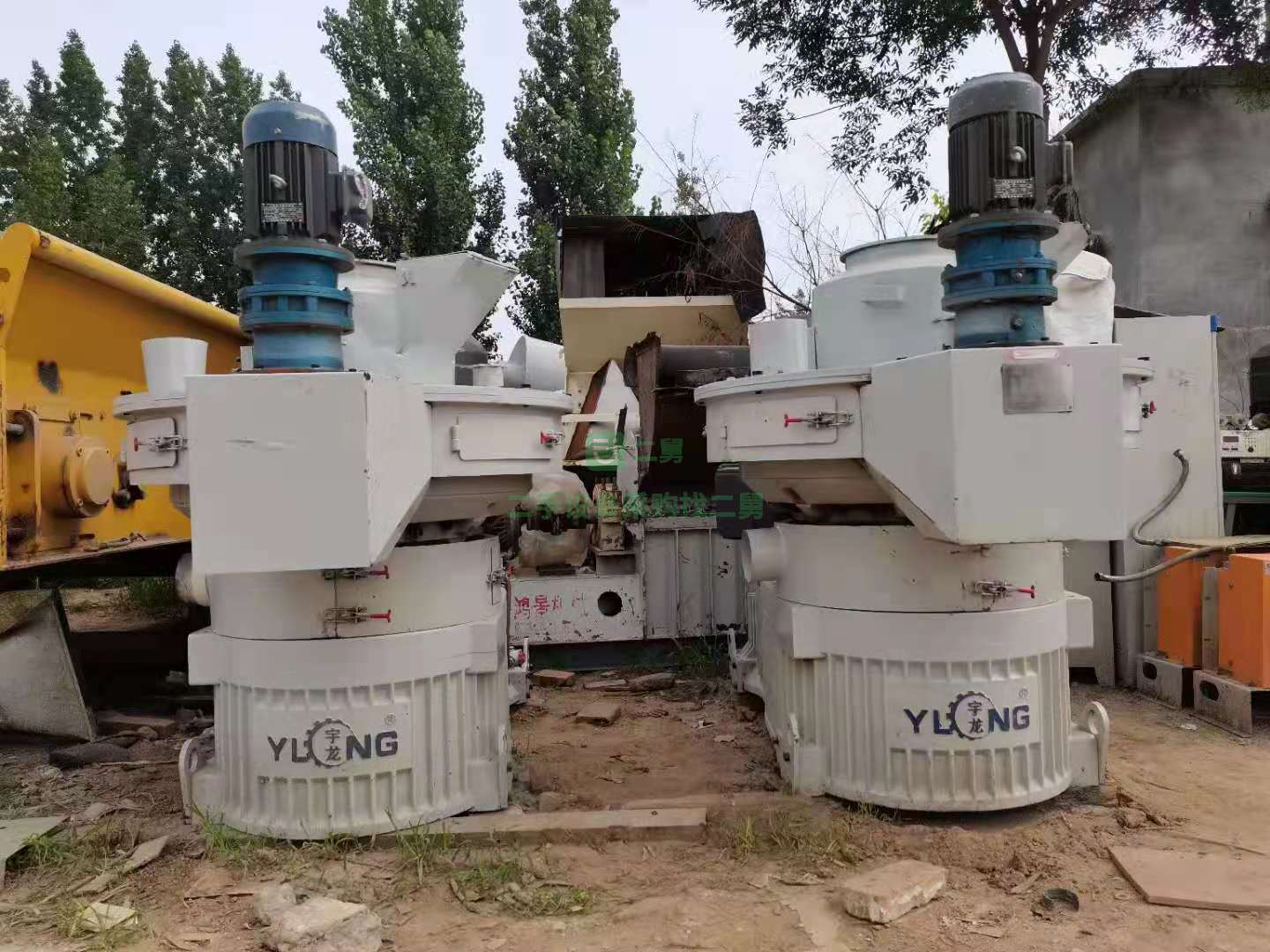 出售二手九成新的顆粒機