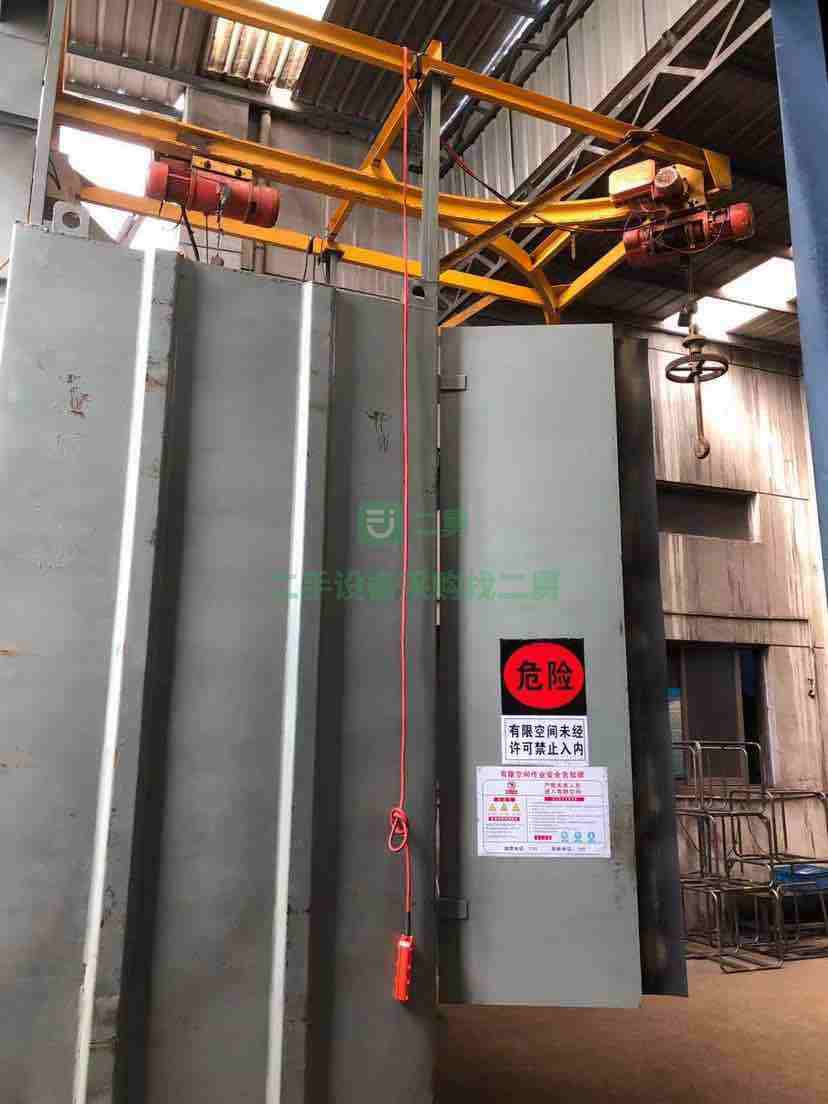 江蘇出售二手雙鉤3730吊鉤拋丸機(jī)