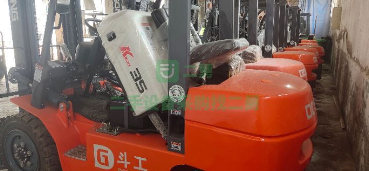 二手八成新合力3噸叉車升高3米