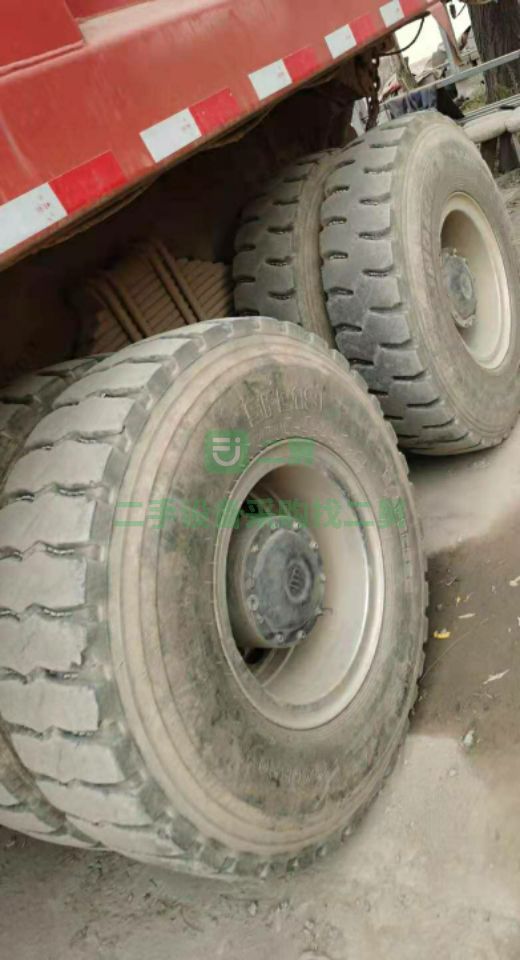 山西出售二手的歐曼后八輪380馬力工程自卸車