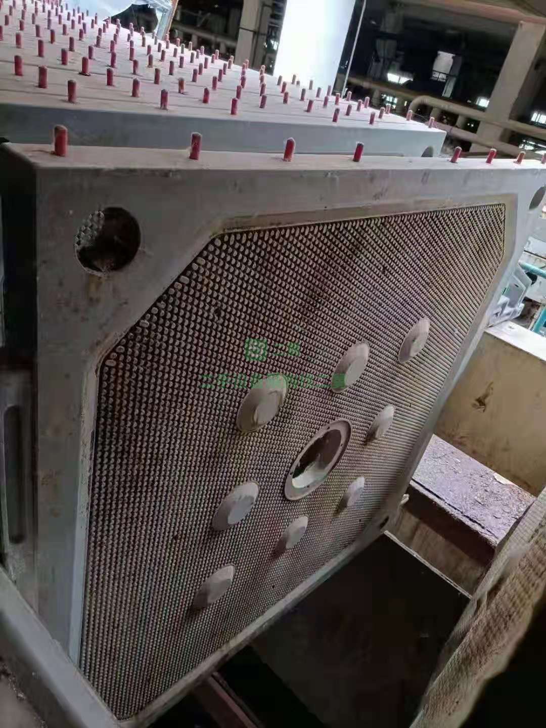 出售九成新500平方京津壓濾機