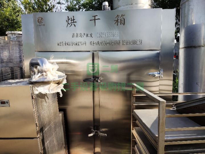出售九成新正佳機械兩門六車熱風循環烘干箱