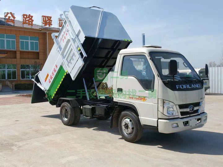 出售二手的國三福田K2掛桶垃圾車