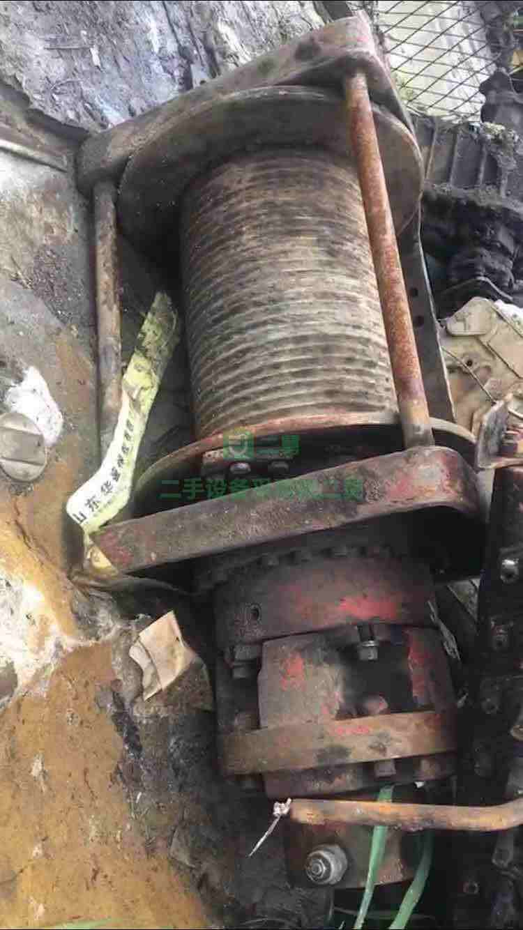 黑龍江出售二手八成新的八噸卷揚機