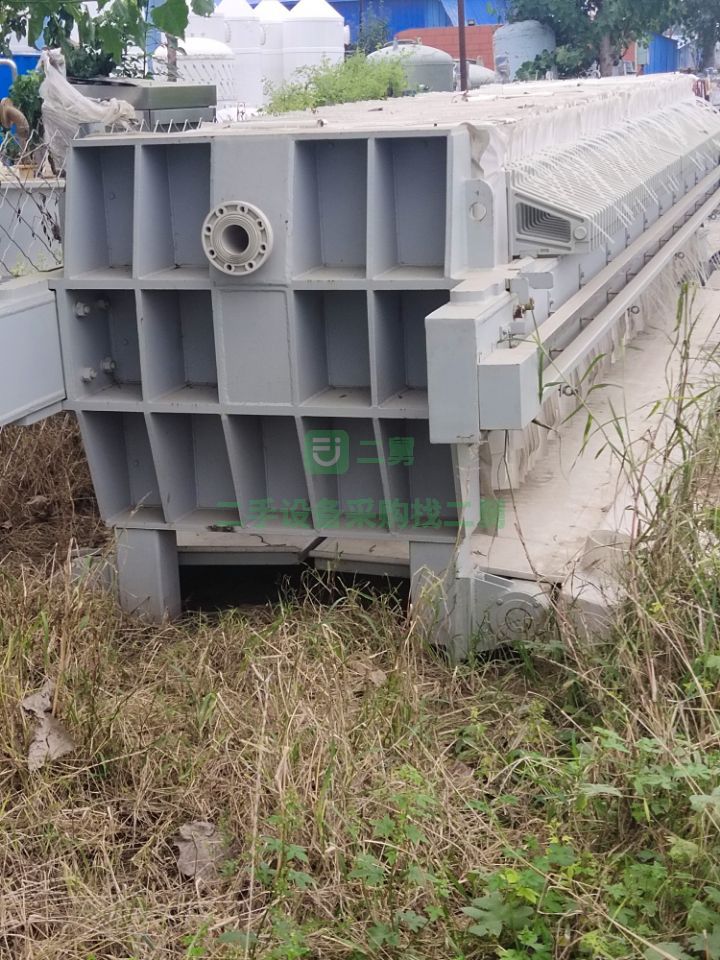 出售二手九成新的250廂式壓濾機(jī)