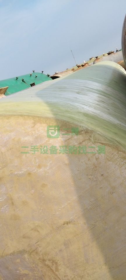 出售二手21年的立臥式玻璃鋼罐