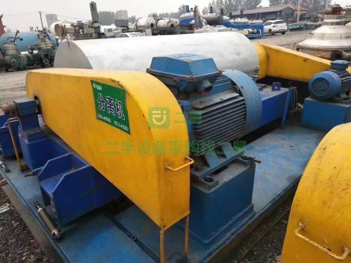 出售九成新250臥式螺旋卸料沉降離心機(jī)