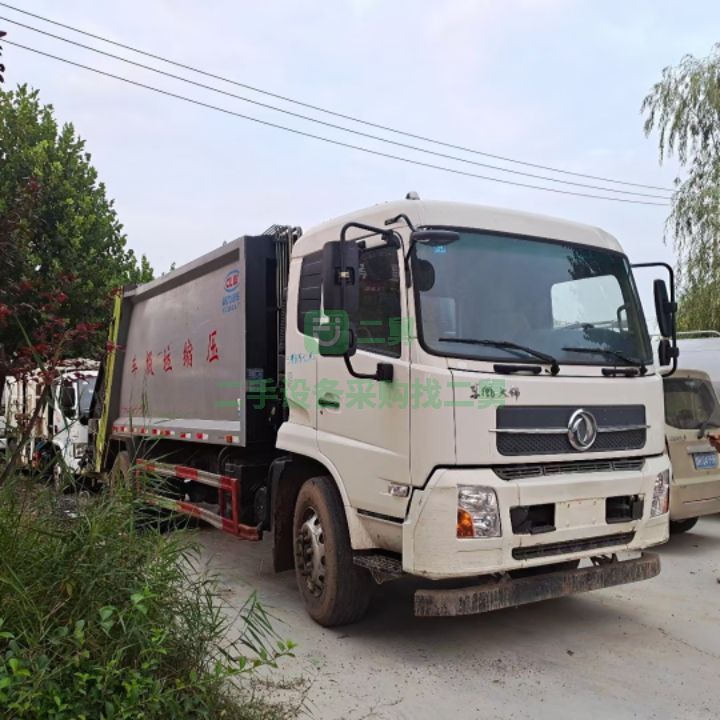 出售一臺國五東風天錦14立方后壓縮垃圾車