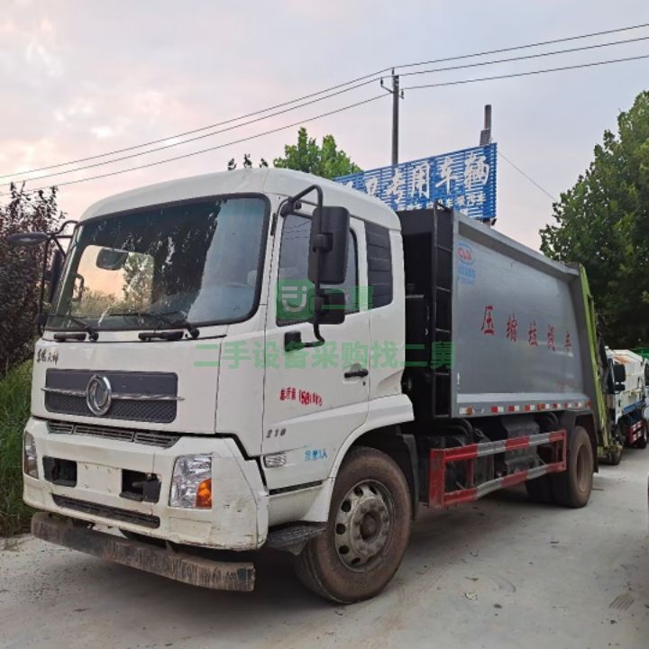 出售一臺國五東風天錦14立方后壓縮垃圾車