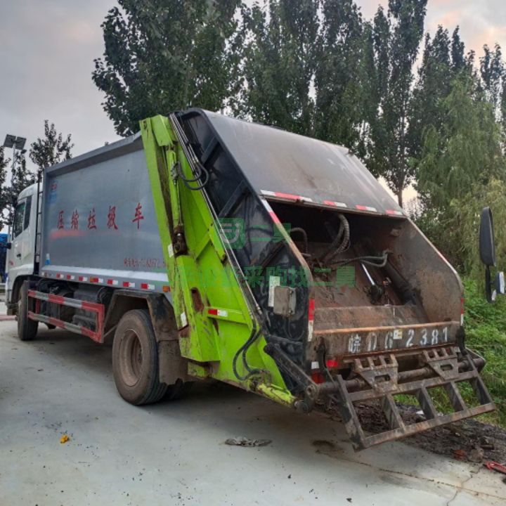出售一臺國五東風天錦14立方后壓縮垃圾車