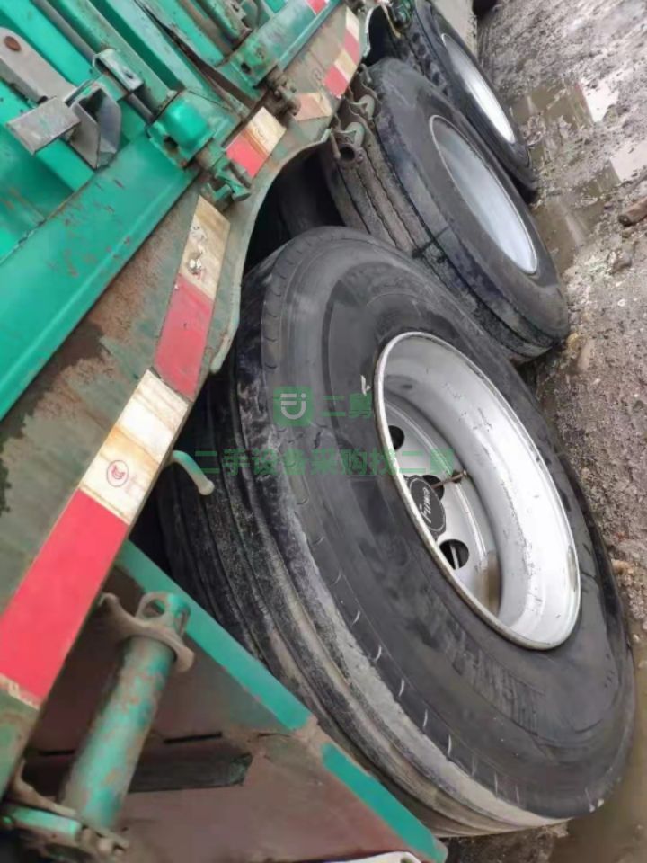 出售二手的富華軸13米高低板掛車