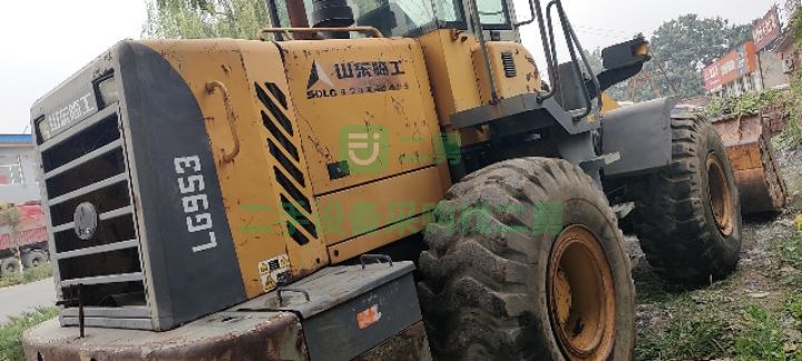 二手的臨工953裝載機，原車配件