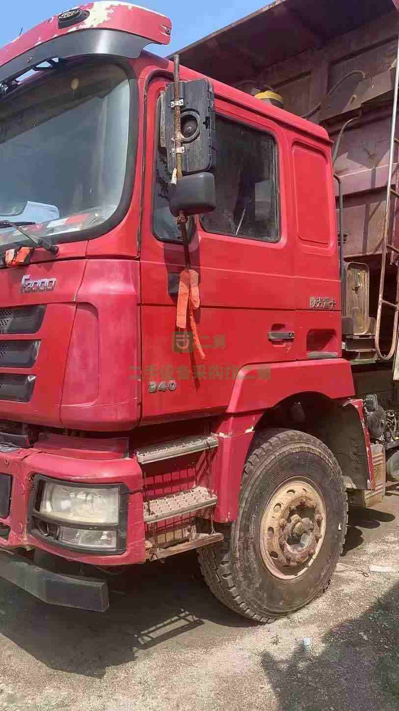 河北出售沒手續(xù)德隆后八輪，340馬力12速，純干活車工程車