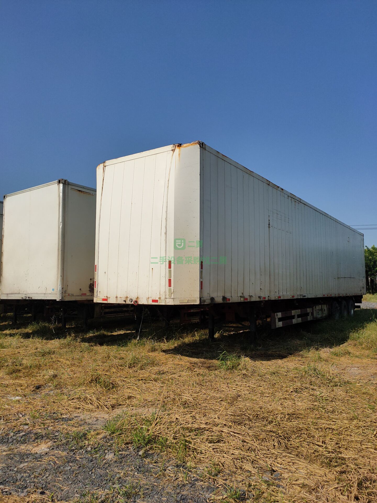 出售二手20年的12.9米半掛車