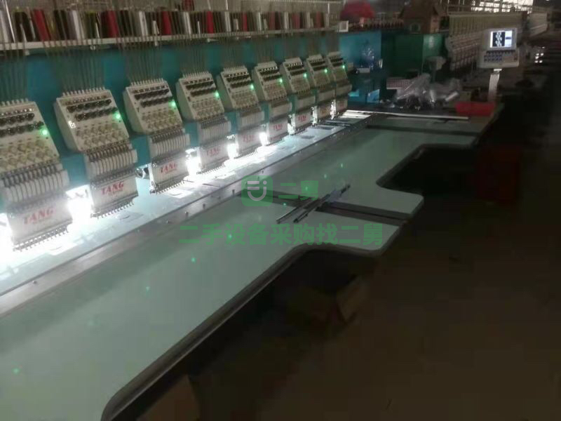 廣東出售9針30頭經緯電腦繡花機