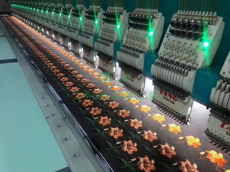 廣東出售9針30頭經緯電腦繡花機