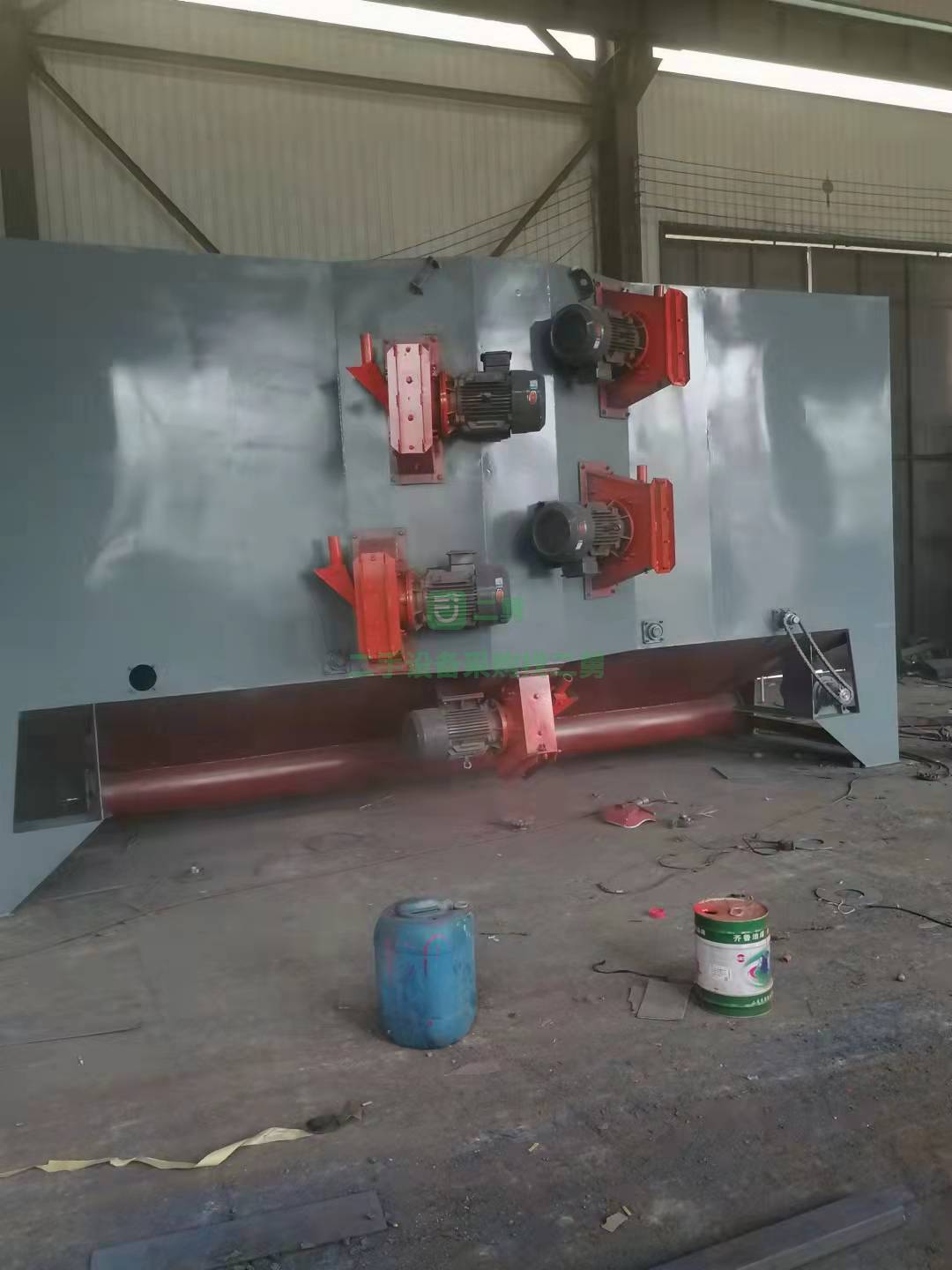 出售鋼結構專用拋丸機Q691620雙提升雙脈沖除塵器