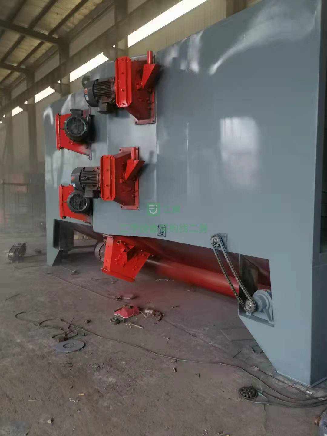 出售鋼結構專用拋丸機Q691620雙提升雙脈沖除塵器