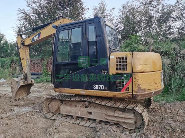 出售卡特307D挖掘機，全車原版，純土方車，大件沒動過
