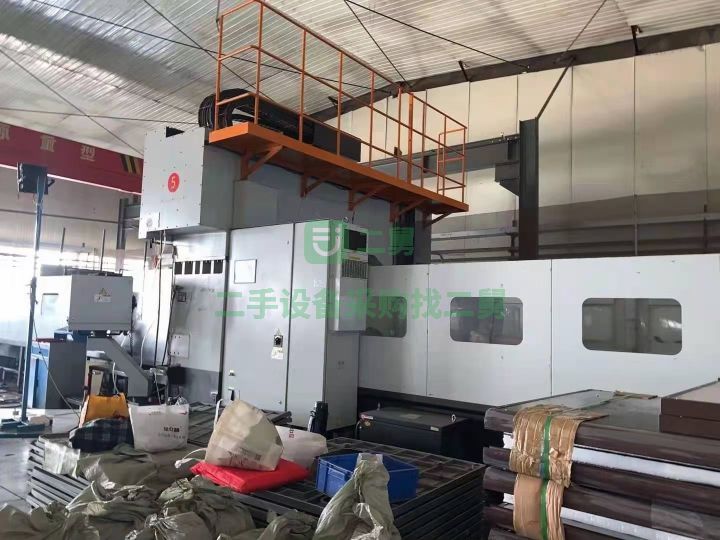 吉林出售臺灣亞威2300x6000龍門加工中心，60把刀庫