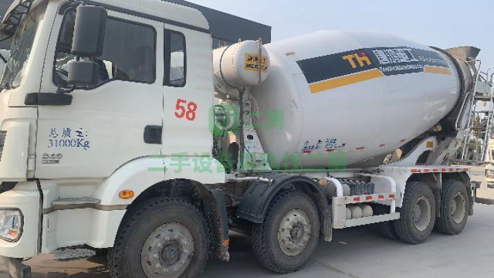 出售兩臺德龍大14方拉16方攪拌車
