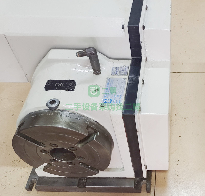 出售二手臺灣寶嘉誠170四軸轉臺數控第四軸分度盤