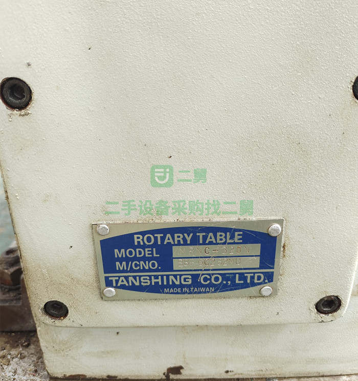 出售二手日本津田駒四軸轉臺數控CNC第四軸分度盤
