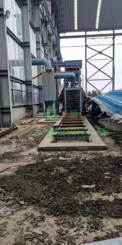 出售1320青島黃河鋼結(jié)構(gòu)專用拋丸機(jī)