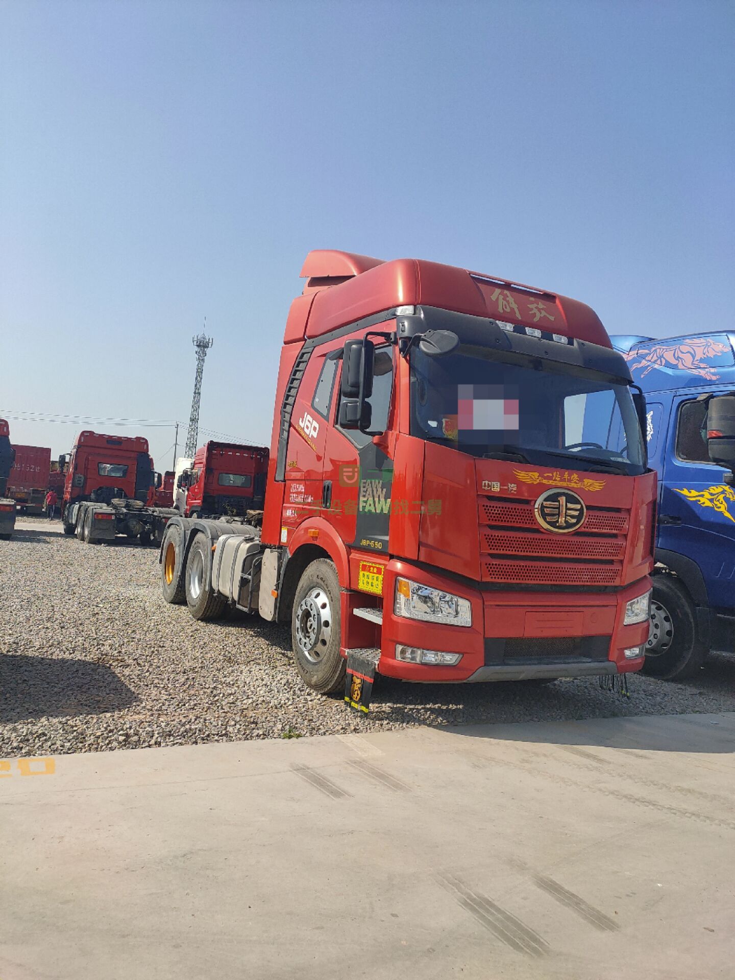 便宜出售二手解放j6雙驅480馬力牽引車，車況好手續齊全包過戶