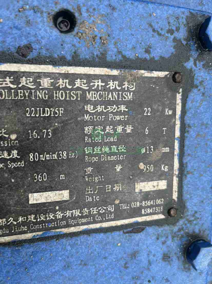 浙江出售廣西建機(jī)5512平頭塔吊