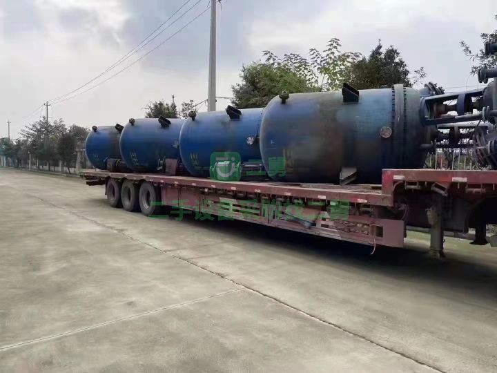 山東出售二手八成新的反應釜