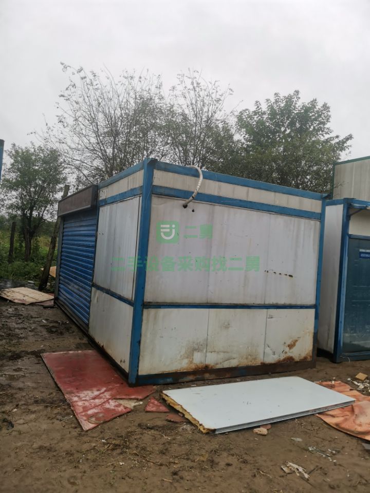 陜西出售5-8成新的二手住人集裝箱房活動板房
