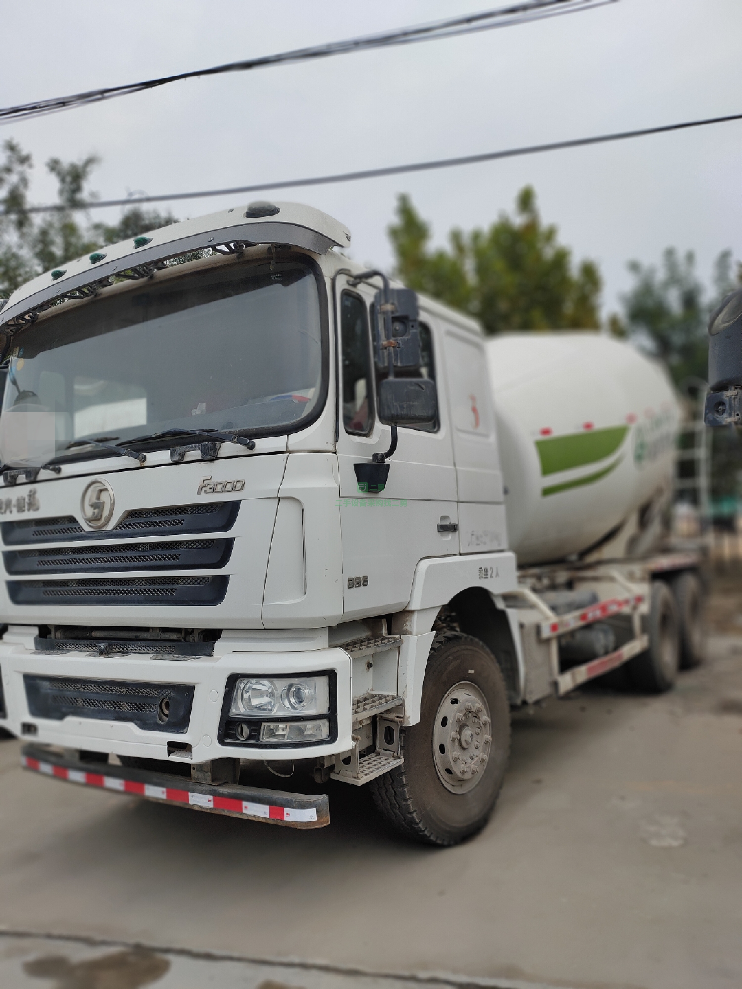 出售二手歐曼德龍豪沃攪拌罐車20立方