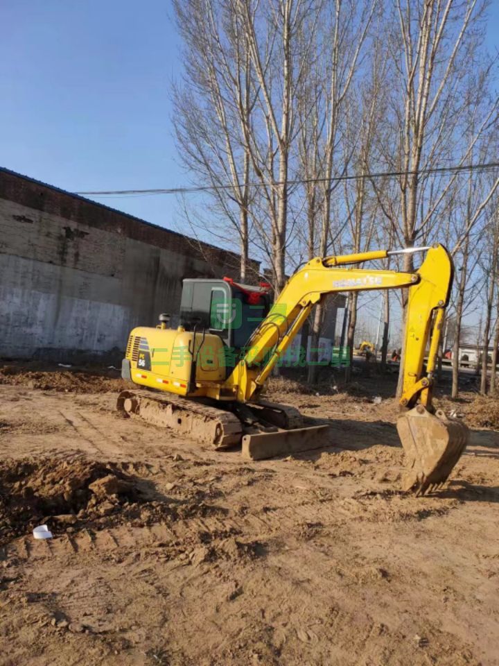 河北出售二手的小松56-7挖掘機