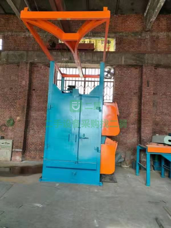 出售二手的378吊鉤式拋丸機(jī)
