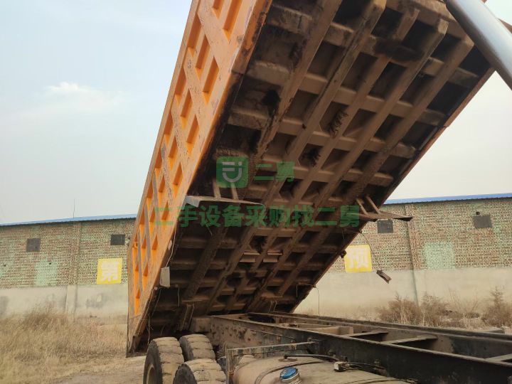 山西出售陜汽德龍后八輪自卸土方車