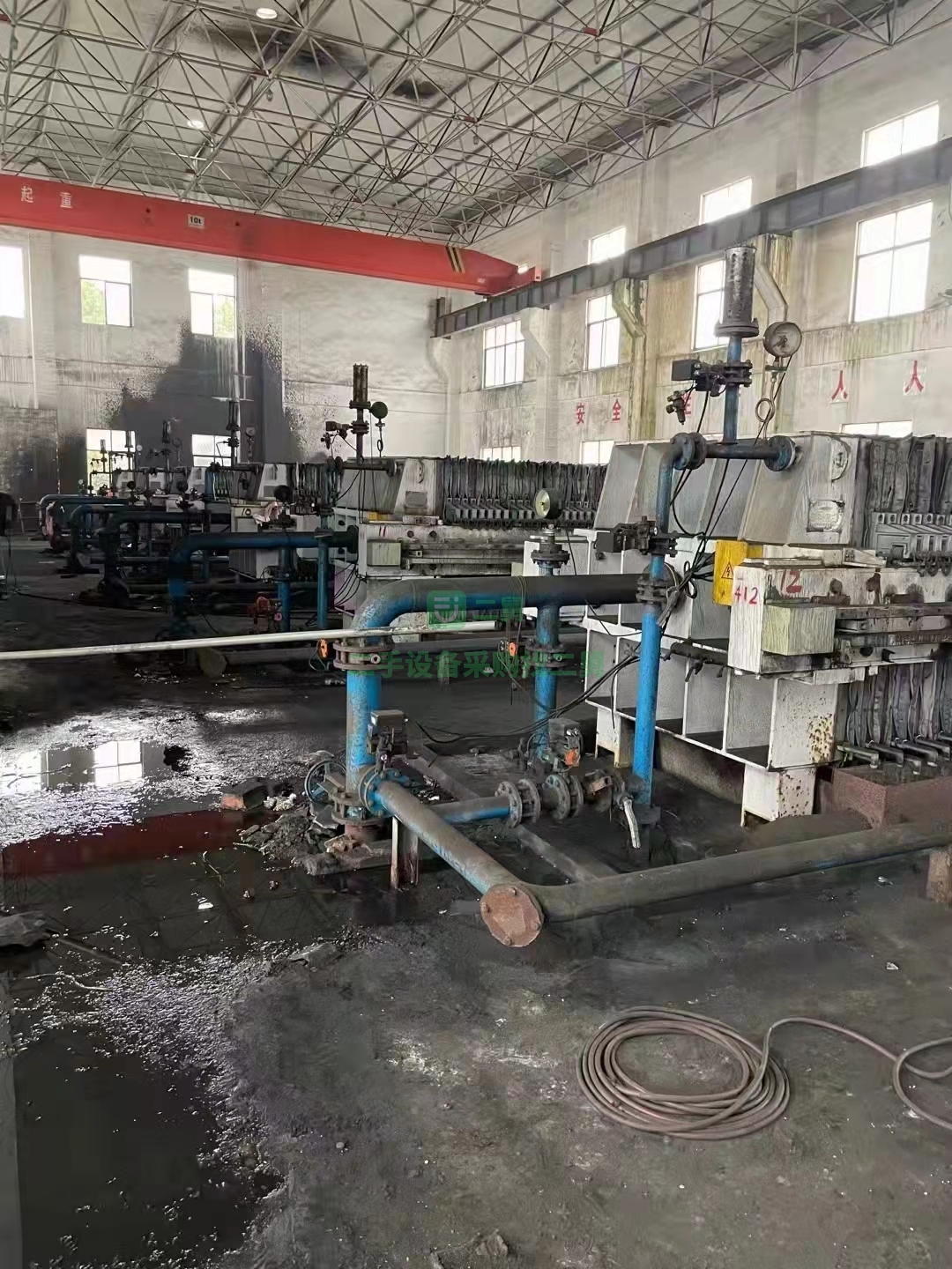 出售二手的景津300平方壓濾機