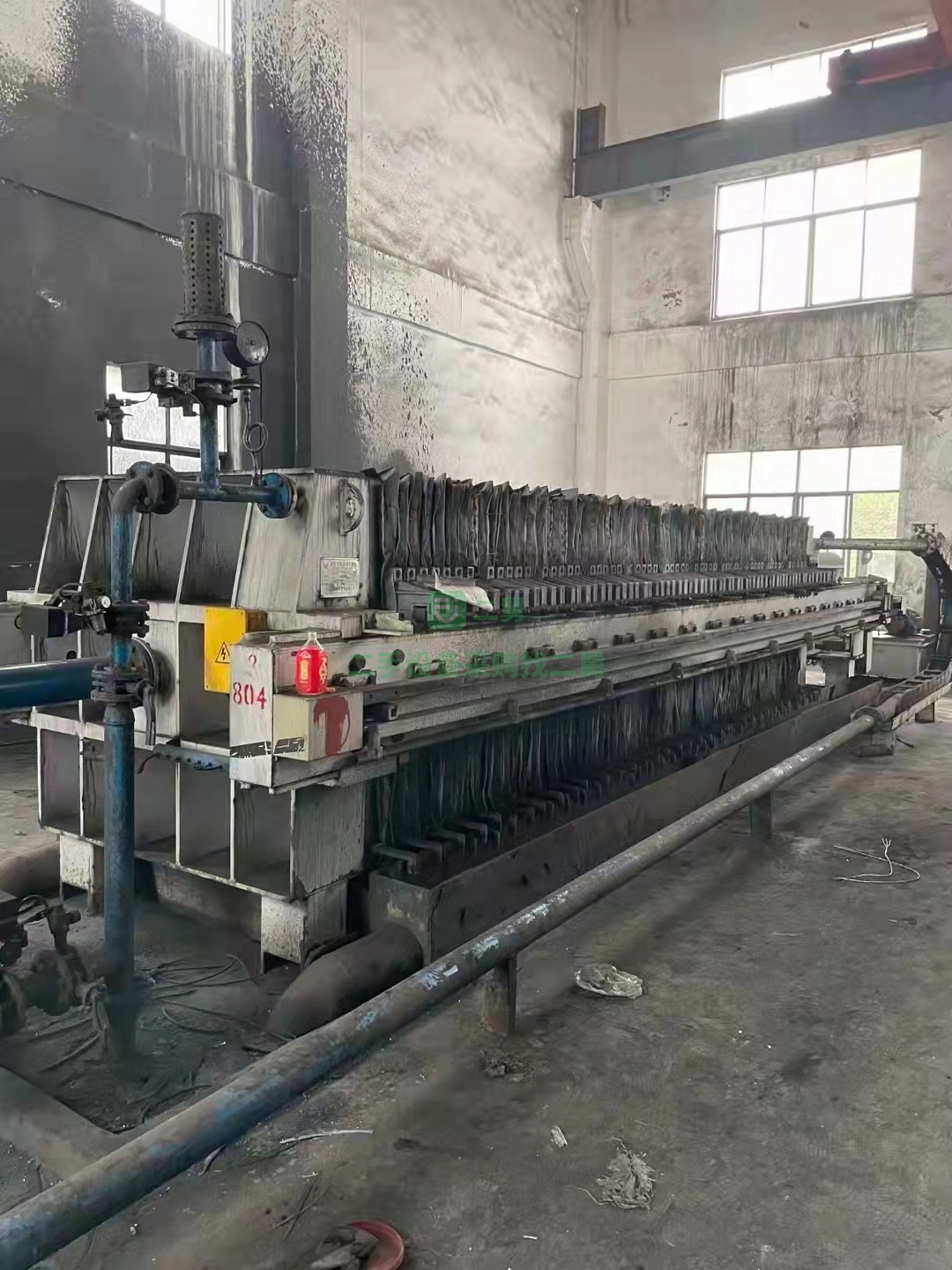 出售二手的景津300平方壓濾機