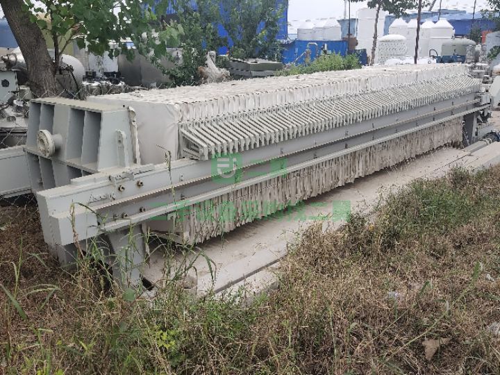 出售九成新箱式壓濾機250的