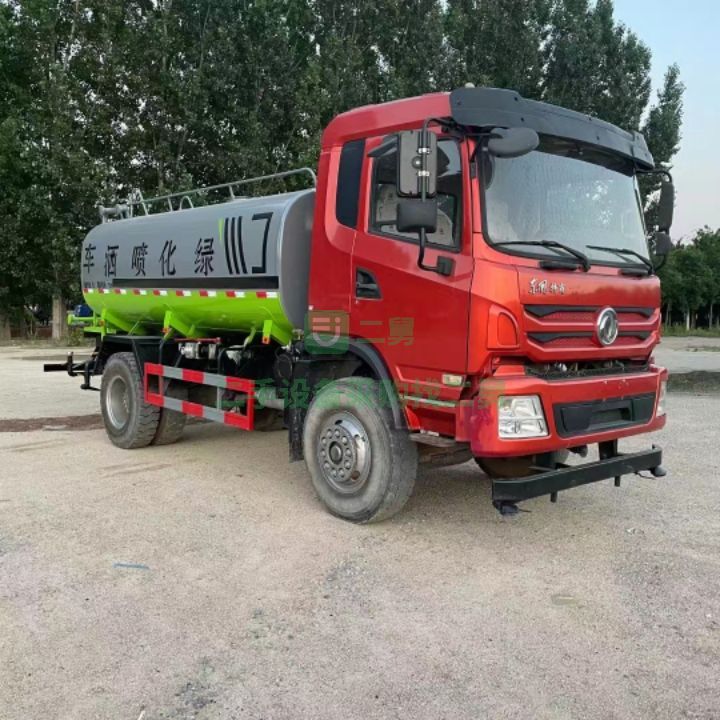 出售二手灑水車霧炮灑水車綠化噴灑車多功能水車