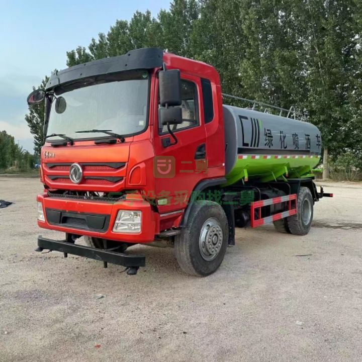 出售二手灑水車霧炮灑水車綠化噴灑車多功能水車