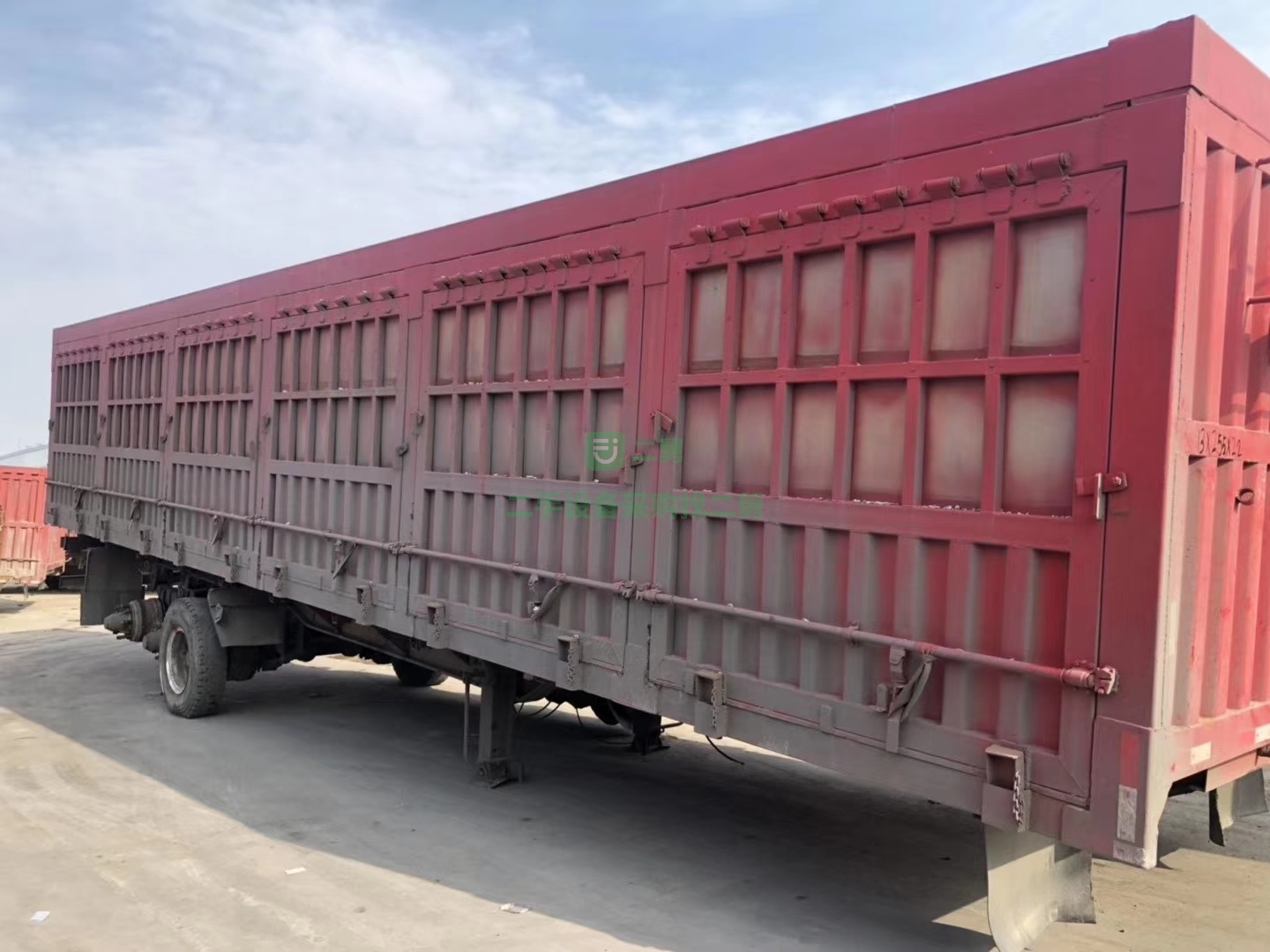 出售二手掛車高欄花籃高箱車況好手續齊全包過戶